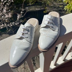 Freda Salvador - Lace Up Oxford Mules